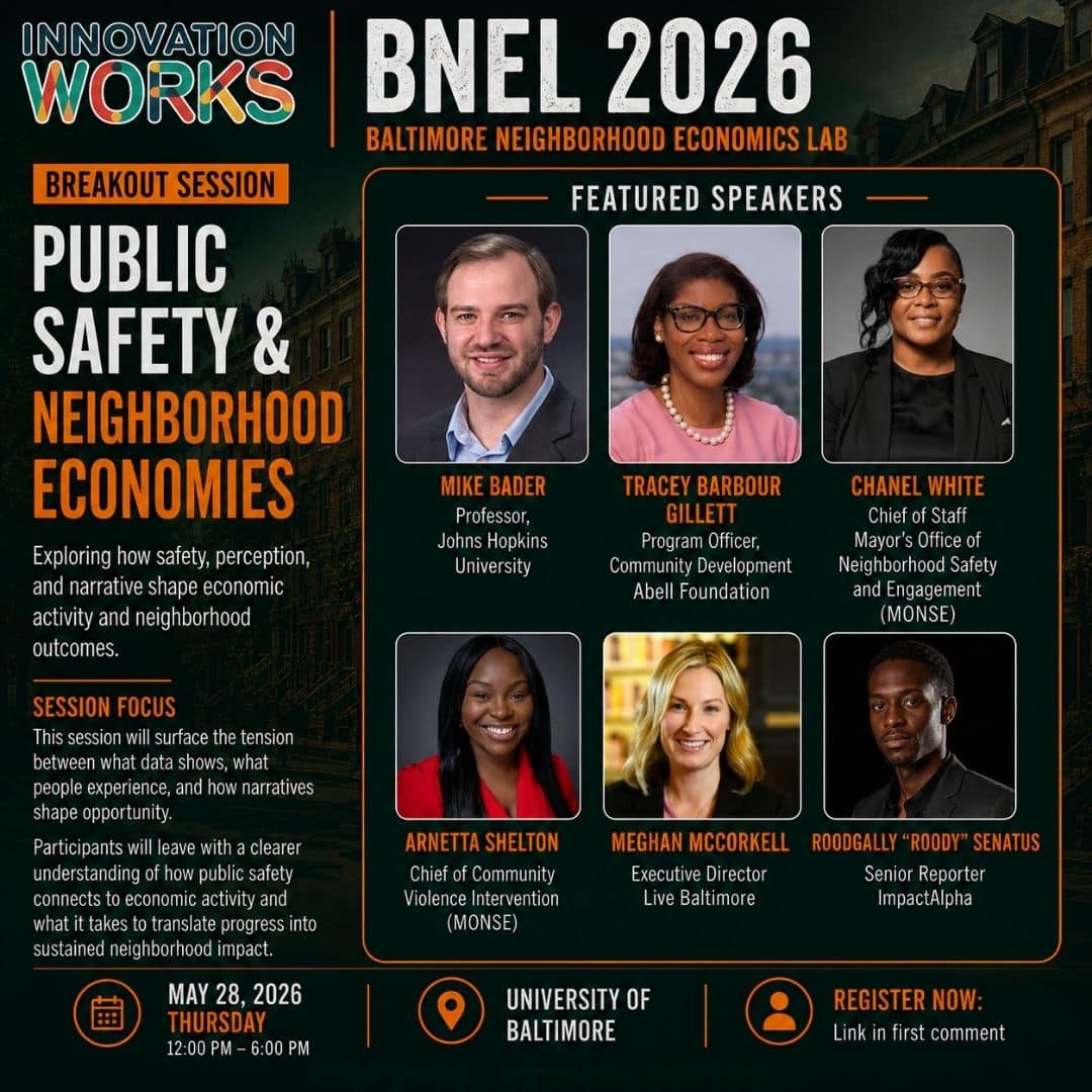 Public Safety & Neighborhood Economies Session Flyer